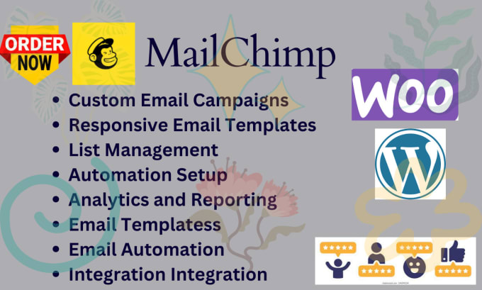 Gig Preview - Supercharge your business with expert mailchimp email marketing