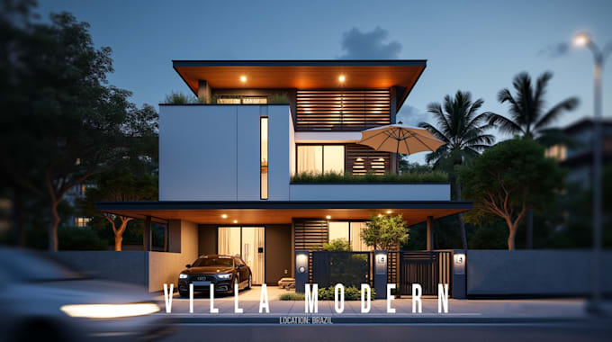 Gig Preview - Professionally render your exterior design projects