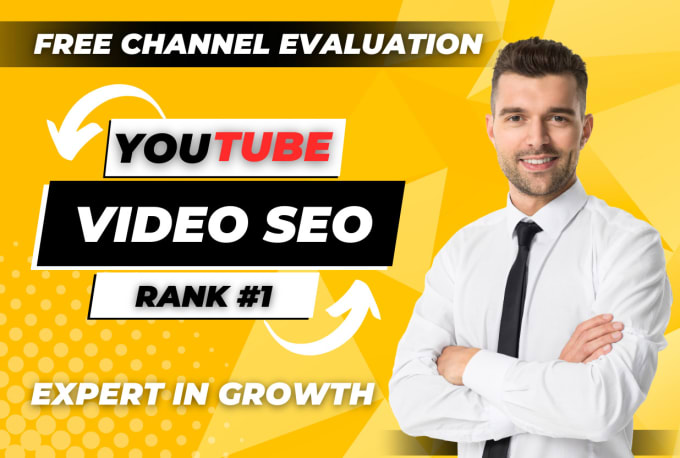 Gig Preview - Be your video SEO expert and youtube channel growth manager