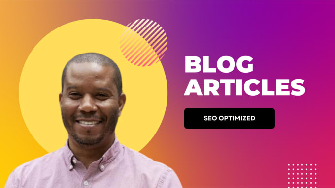 Gig Preview - Write an SEO optimized blog post