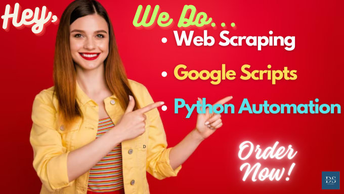 Gig Preview - Do automation in python , google app scripts , web scraping