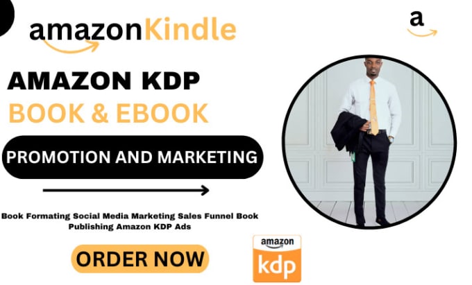 Gig Preview - Do organic amazon book promotion, book marketing, children book promotion