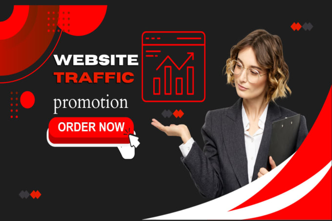 Gig Preview - Promote your website for more traffic and visibility