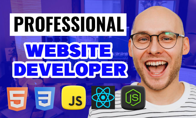 Gig Preview - Be your full stack web developer html, CSS, javascript, react, bootstrap etc