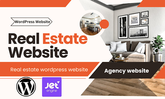 Gig Preview - Create real estate wordpress website real estate wordpress landing page