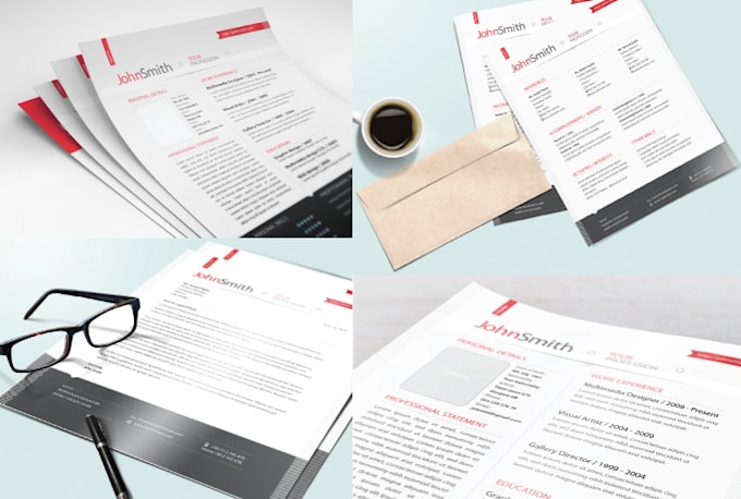 Gig Preview - Design your professional Cv or Cover letter