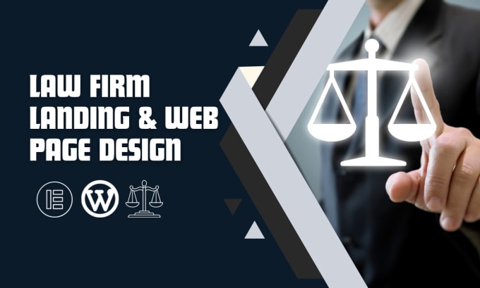 Gig Preview - Design a professional attorney or law firm website