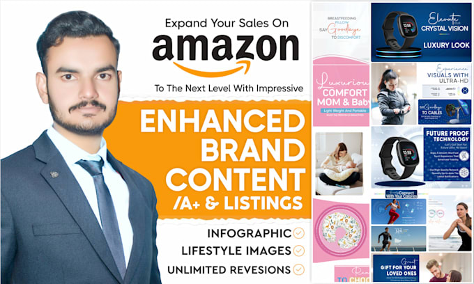 Bestseller - design amazon enhanced brand content ebc, a plus content, listing images