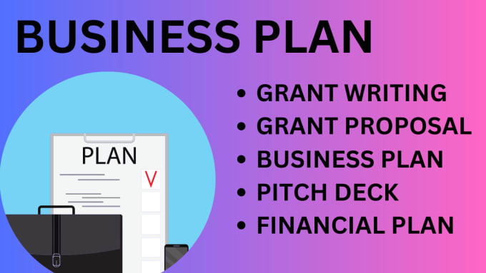 Bestseller - write an investor ready business plan for startups, financial plan, grants