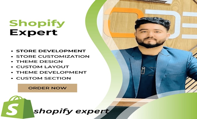 Gig Preview - Do custom shopify coding fix any shopify bug, shopify expert