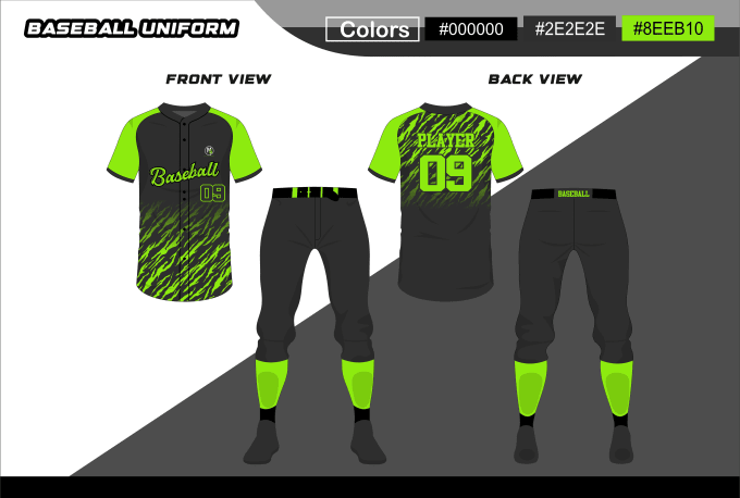 Gig Preview - Design all types of softball and baseball jersey uniform and ship