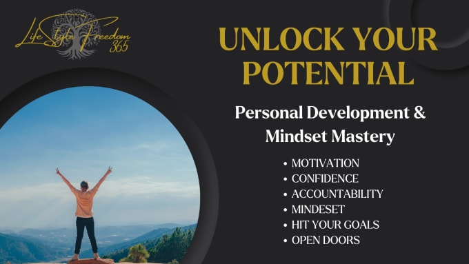 Gig Preview - Be your lifestyle coach for personal development, mindset, and motivation