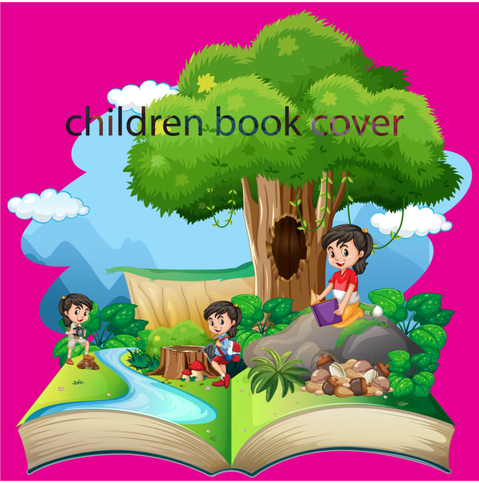 Gig Preview - Create urgent cute children illustrations and children book cover