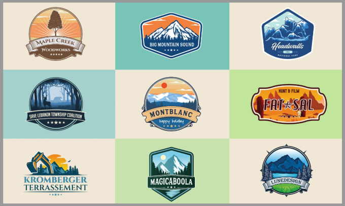 Bestseller - design a modern retro vintage outdoor logo