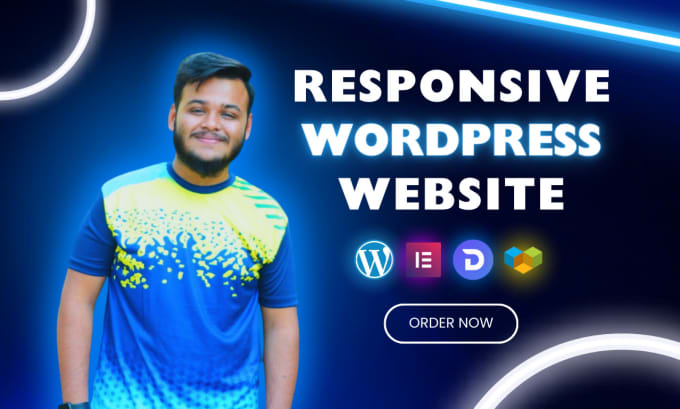 Gig Preview - Boost your online business by making creative professional wordpress website