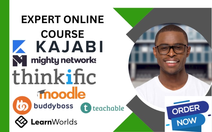 Gig Preview - Buddyboss, kajabi, thinkific, learndash, learnworld, moodle