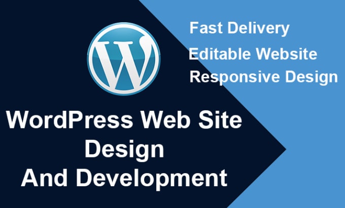 Gig Preview - Do responsive wordpress web design and development