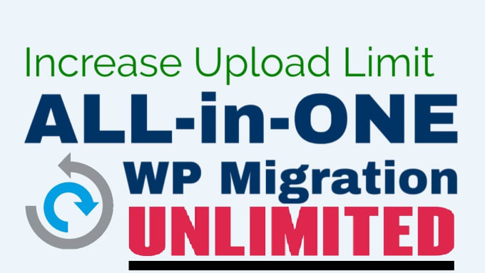 Bestseller - install original all in one wp migration unlimited plugin in your wordpress