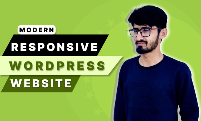 Gig Preview - Build a responsive business wordpress website modern design