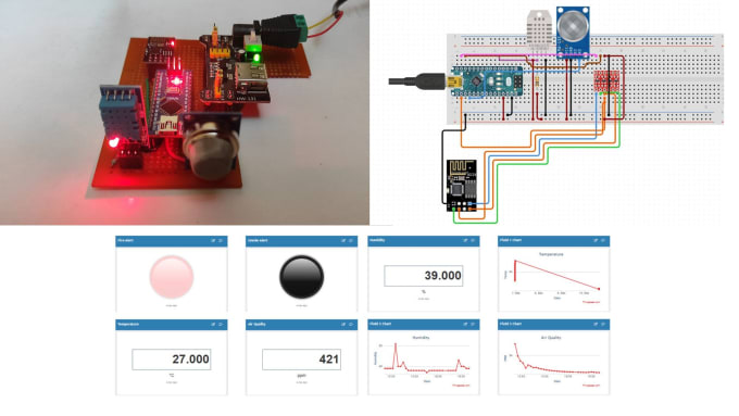 Gig Preview - Write code and desings projects based on arduino and esp32