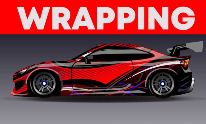 Gig Preview - Do awesome design for your racing car and luxury car wraps