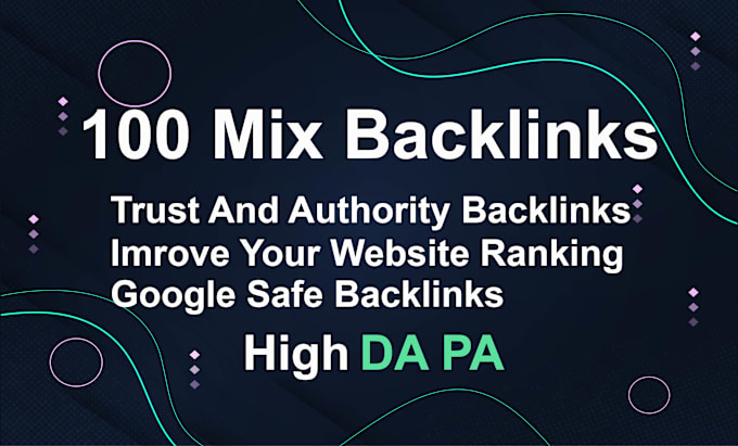 Gig Preview - 100 SEO mix backlinks by white hat link building service