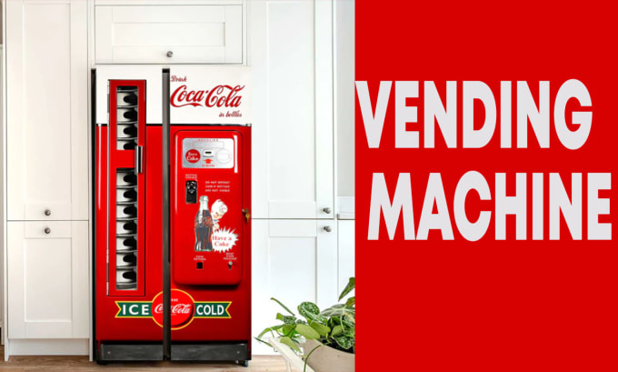 Gig Preview - Design eye catching vending machine wrap, atm machine wrap