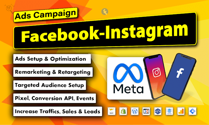 Gig Preview - Setup facebook and instagram ads campaign, meta ads manager