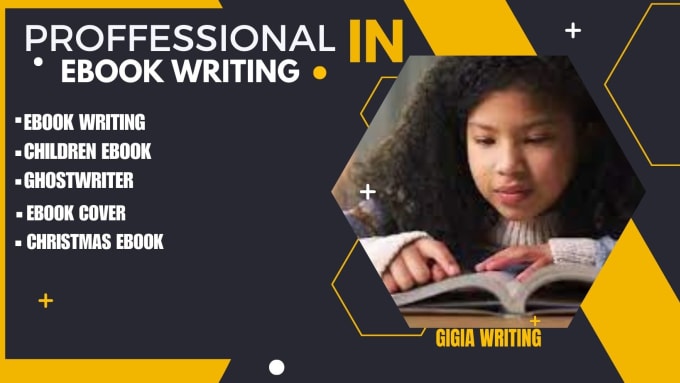 Gig Preview - Be ebook ghostwriter, amazon kdp ebook writer children book editing