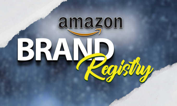 Gig Preview - Do amazon brand registry with pending or registered trademark