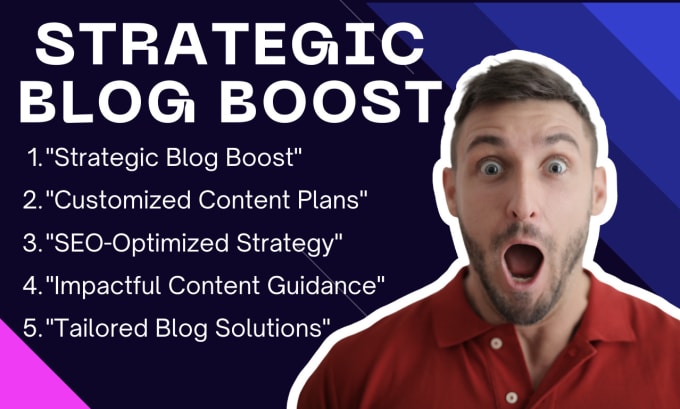 Gig Preview - Create your strategic content planning and post strategies