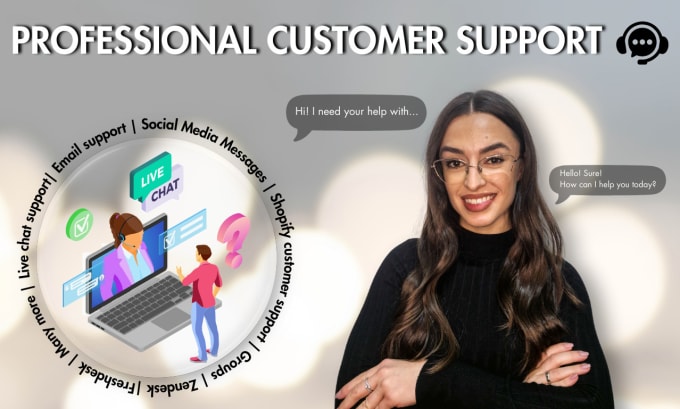 Gig Preview - Be your customer support and virtual assistant