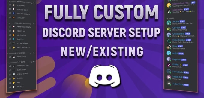 Bestseller - setup best custom discord server