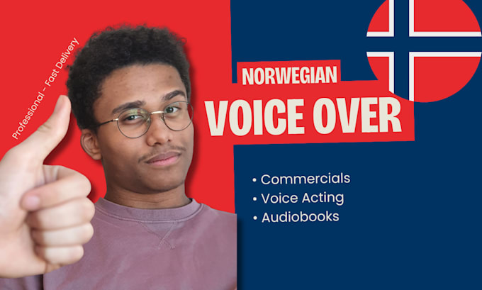 Gig Preview - Provide norwegian voice over for your project