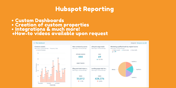 Bestseller - create your hubspot dashboard