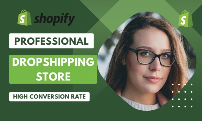 Gig Preview - Build a complete shopify store setup shopify dropshipping store design on fiverr