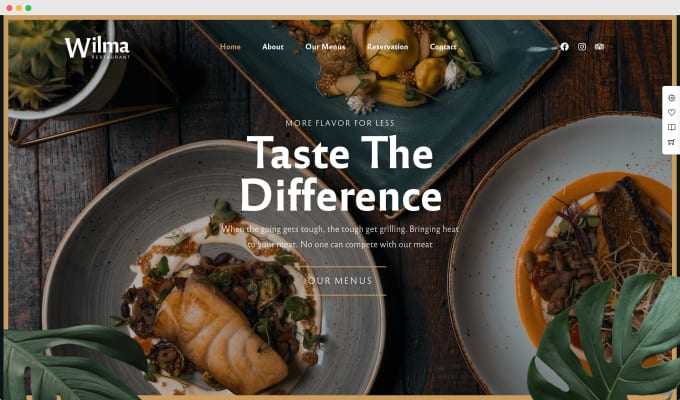 Gig Preview - Create a restaurant website with online ordering system