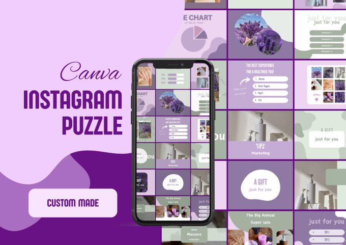 Gig Preview - Create aesthetic canva instagram templates