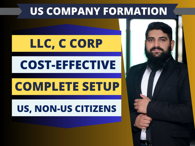 Gig Preview - Form llc, c corp, s corp for us and non us citizens