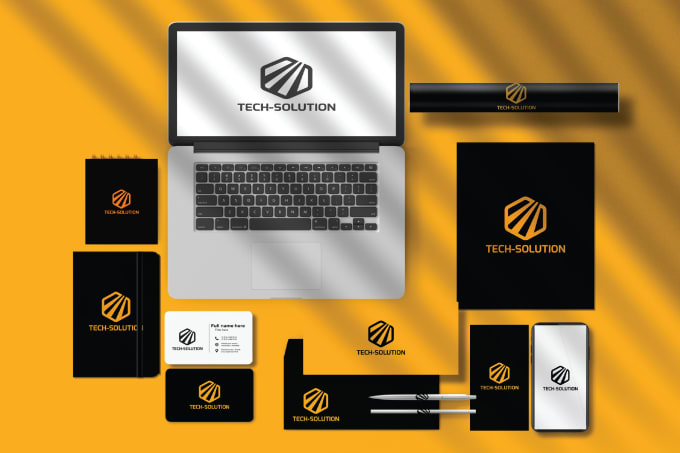 Gig Preview - Create modern logo, brand identity package with guidelines