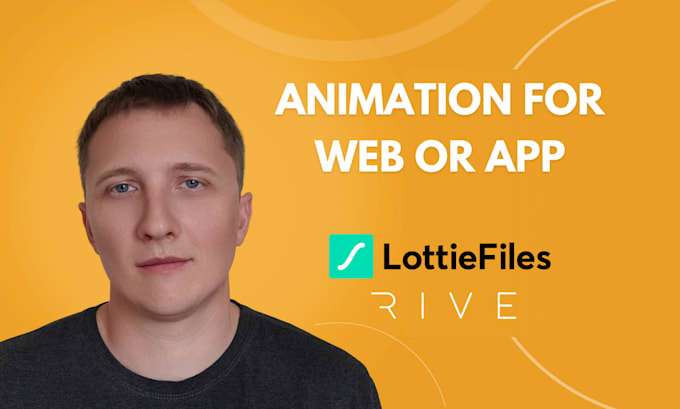 Bestseller - create lottie json, rive animation for website or app