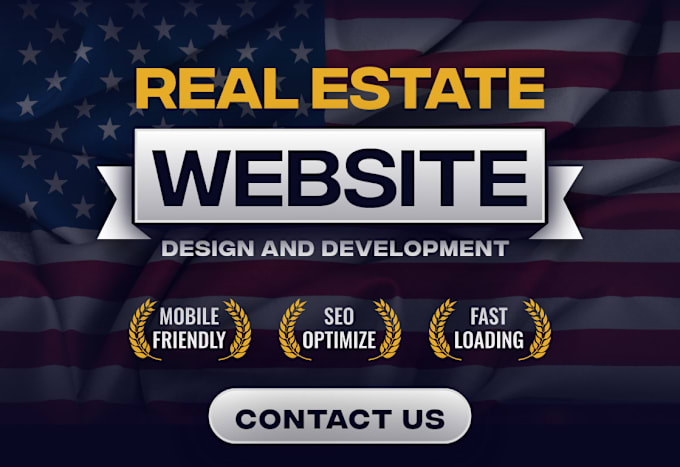 Gig Preview - Create real estate business website using wordpress website design