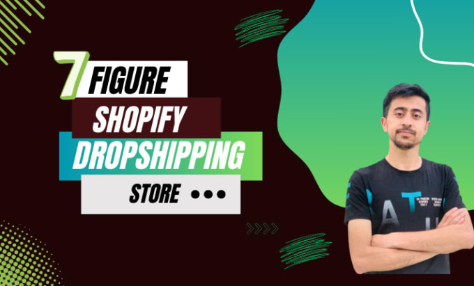 Gig Preview - Build shopify store or dropshipping ecommerce store