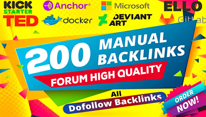 Gig Preview - Create 200 powerful and permanent forum backlinks