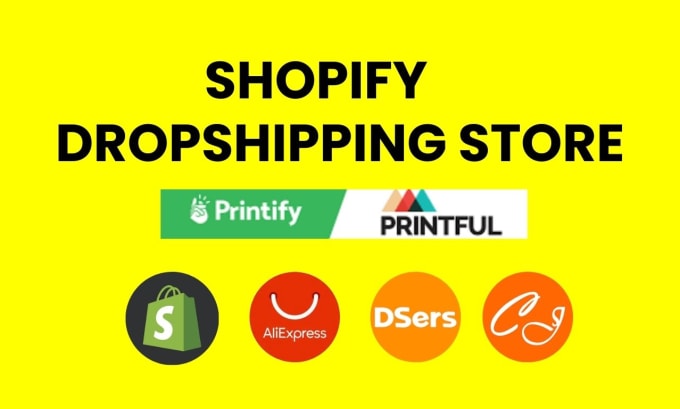 Gig Preview - Create shopify dropshipping store, shopify website, shopify store, fashion store