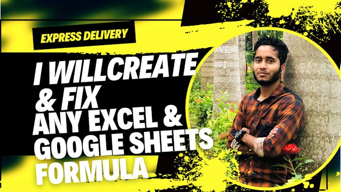 Gig Preview - Create and fix any excel and google sheets formula