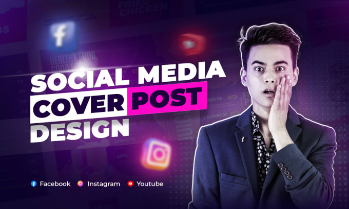 Gig Preview - Be your pro facebook cover and social media designer