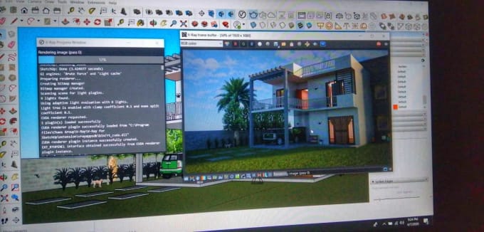 Gig Preview - Do quick sketchup 3d model prepare and rendering