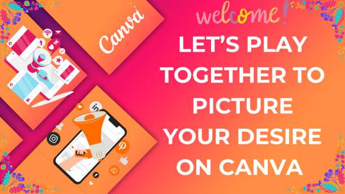 Gig Preview - Design anything editable on canva for instagram, social media,youtube thumbnails