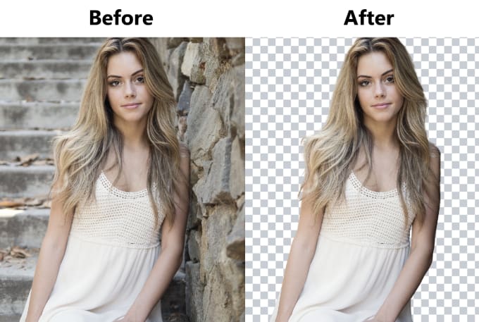 Gig Preview - Do background removal or remove object, white, transparent, clipping path